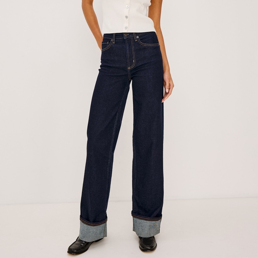 Rails Getty Wide Leg Midnight Blues Cuffed. Size 27
Women 
#323